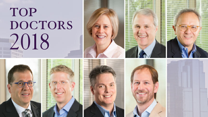 Seven Summit Physicians Named Top Doctors in 2018