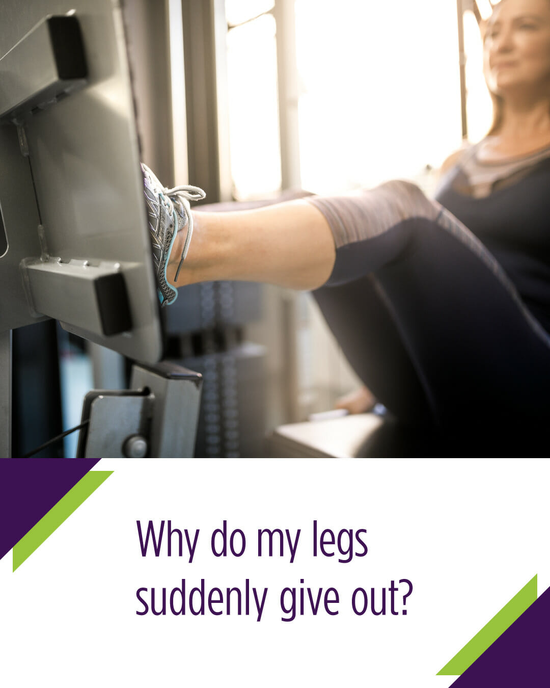 Correlaat kapok ZuidAmerika Ask Dr. Choi: Why Do Legs Give Out Without Warning? | Summit Orthopedics
