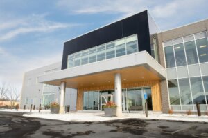 Front entrance of Summit Orthopedics Lakeville with Orthopedic Urgent Care