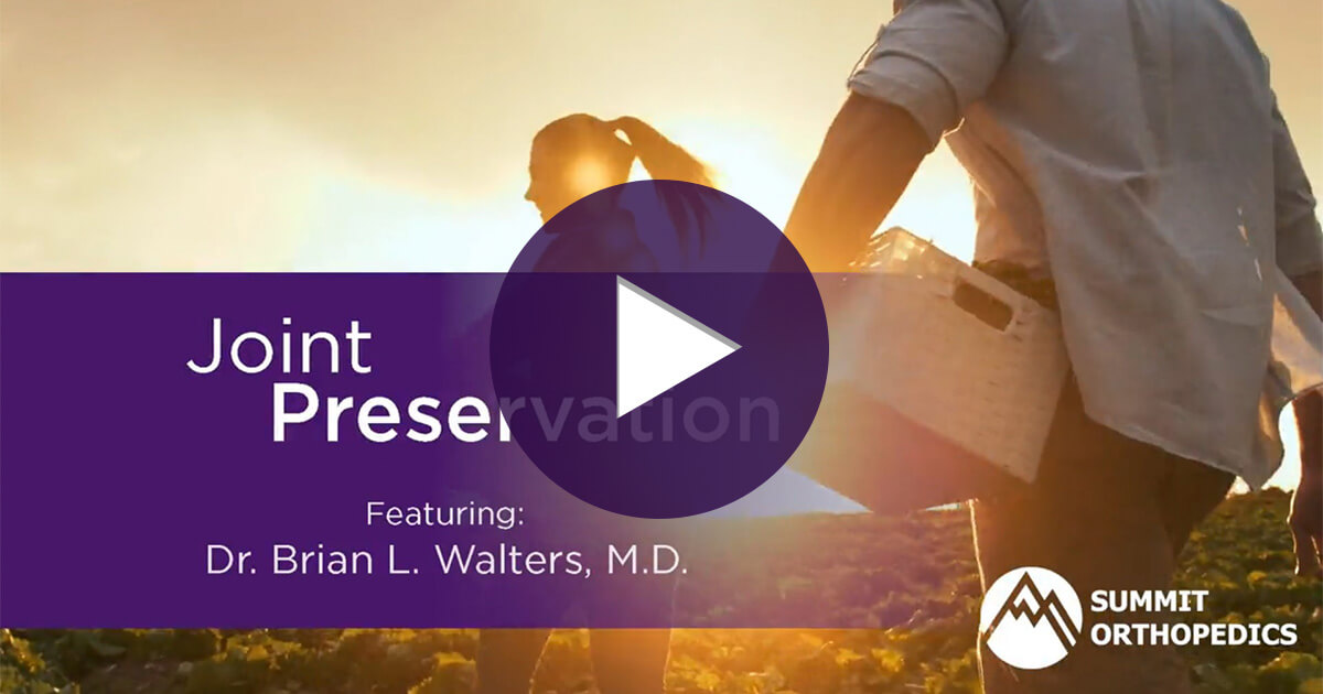 Joint Preservation Symptoms and Causes [Video] Summit Orthopedics