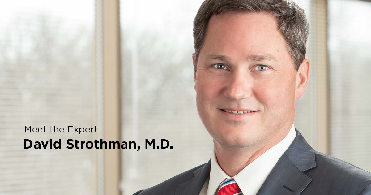 Introducing David Strothman, M.D. [Video]