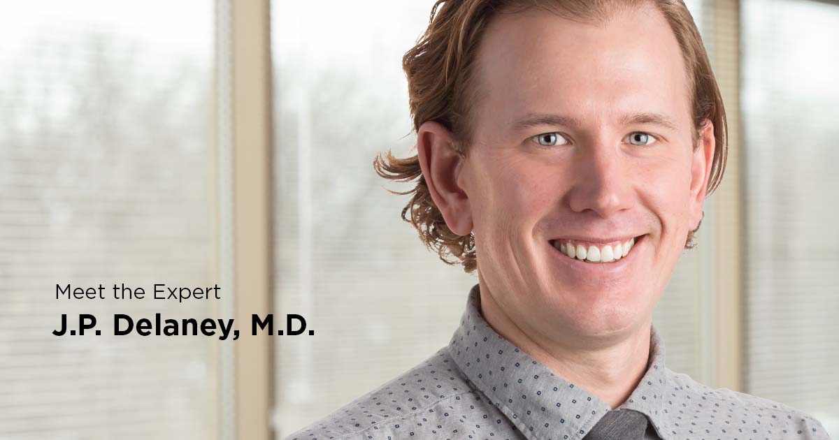 Introducing J.P. Delaney, M.D. [Video]