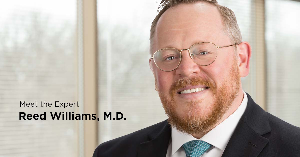 Meet Reed Williams, M.D.