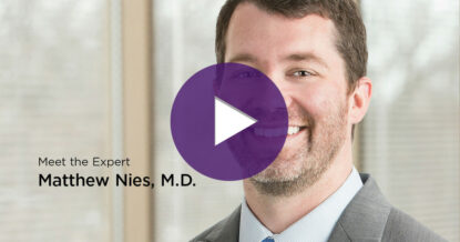 Introducing Matthew Nies, M.D. [Video]