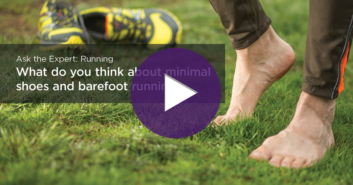 Minimal Shoes and Barefoot Running [Video]