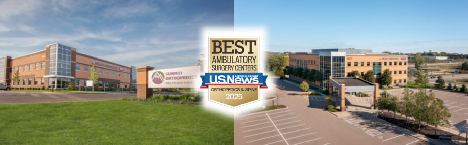 Summit Orthopedics Named Minnesota's Best for Orthopedics and Spine by U.S. News & World Report