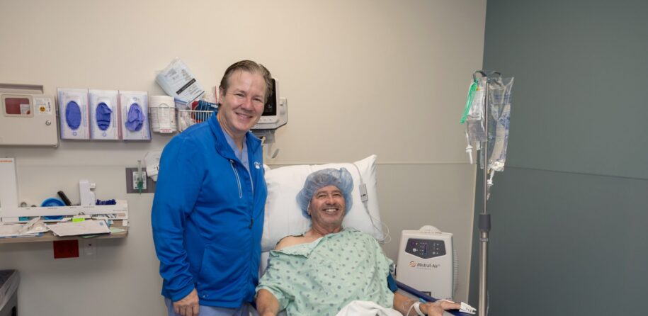 First Patient at Plymouth Surgery Center