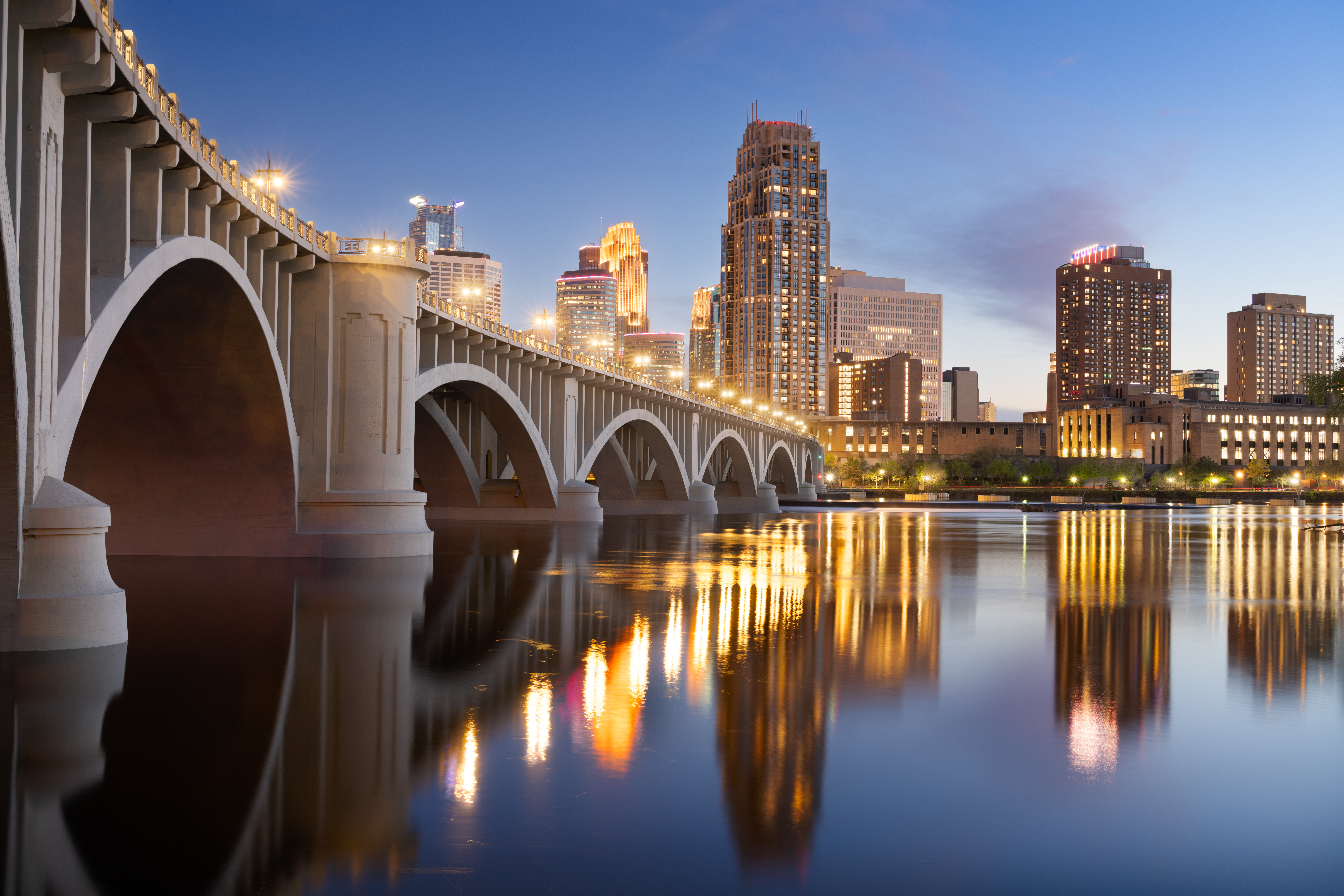Skyline of Minneapolis, Minnesota